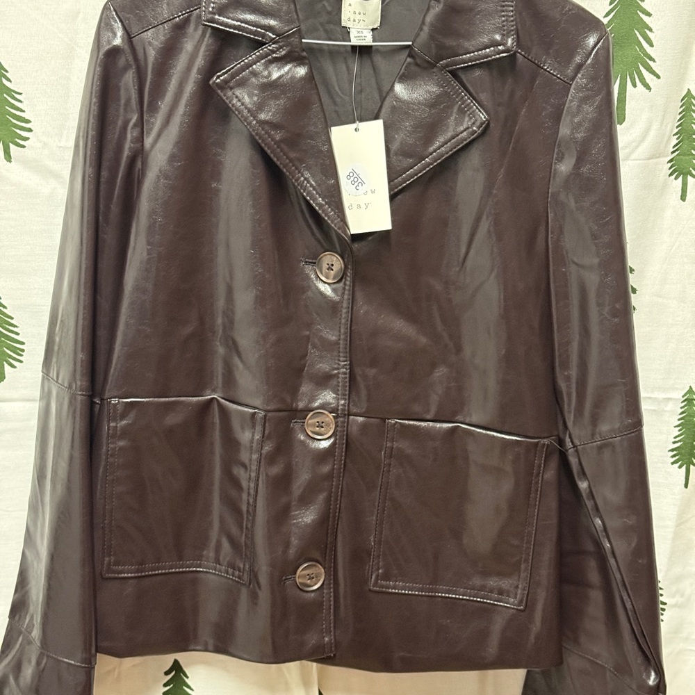 a new day Dark Brown Jacket